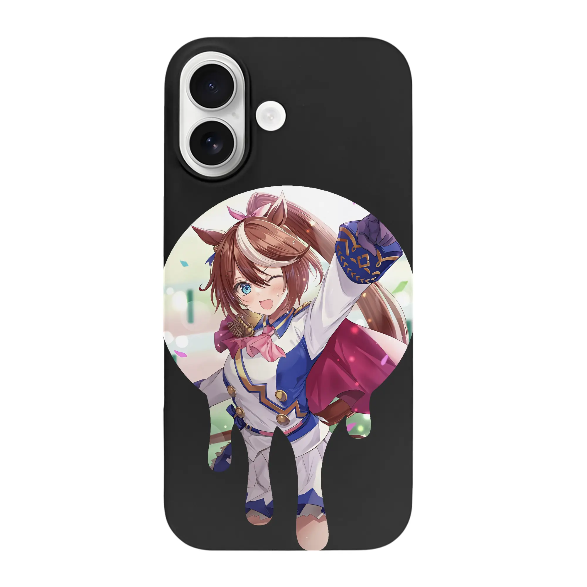 ウマ娘 プリティーダービー グッズ トウカイテイオー - iPhone 17 シリーズ シリコンケース 薄型 耐衝撃 指紋防止 ソフトタッチカバー 精密フィット 傷防止 保護ケース iPhone 17/17 Air/17 Pro/17 Pro Max 対応